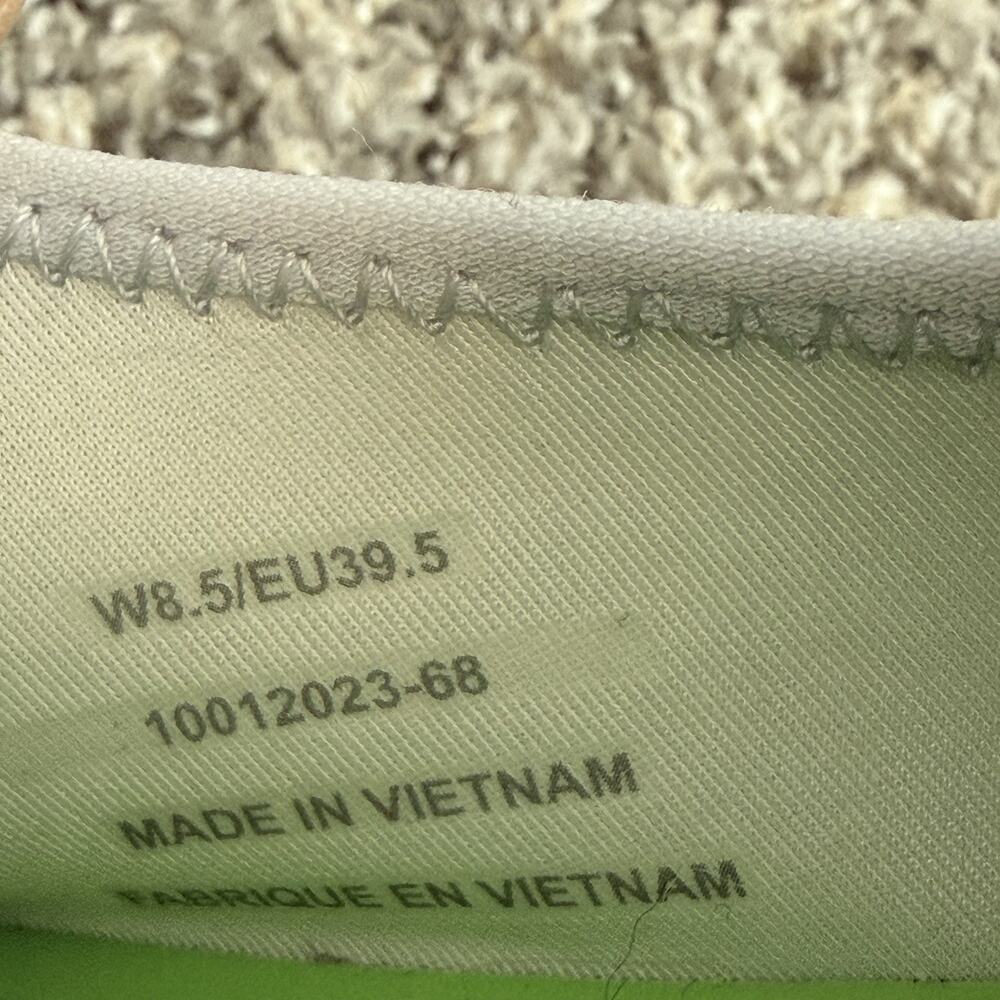 OOFOS Slip-On Athletic Shoes Lavender with Lime Green Lining - Picture 8 of 8